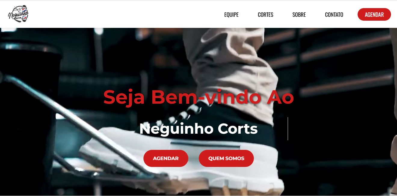 Projeto Site Barbearia